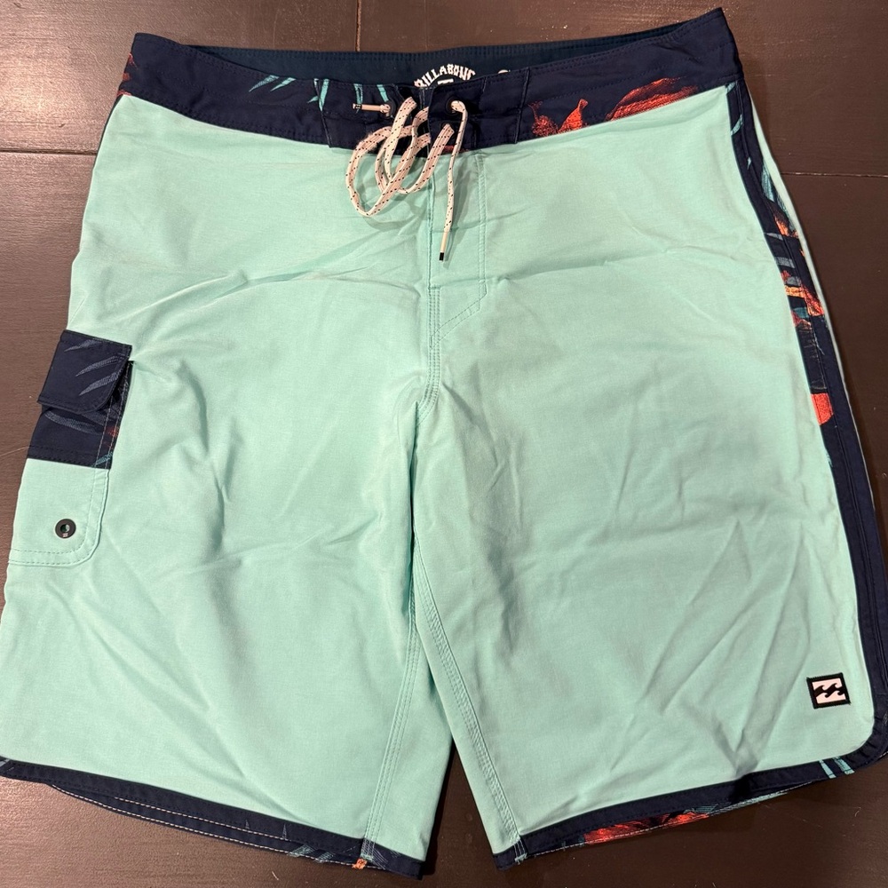 BILLABONG - MENS 73 PRO BOARDSHORT Aqua (M32)